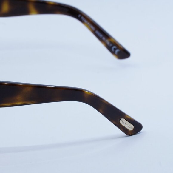 Tom Ford Carine-02 FT0902 52F Sunglasses Havana Butterfly Frame, Brown Lenses - Picture 7 of 12